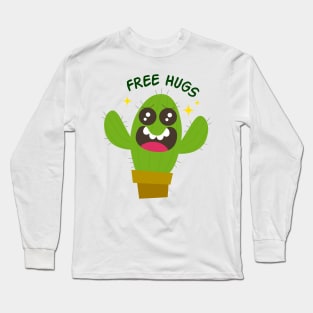Free hugs - Cactaceae Long Sleeve T-Shirt